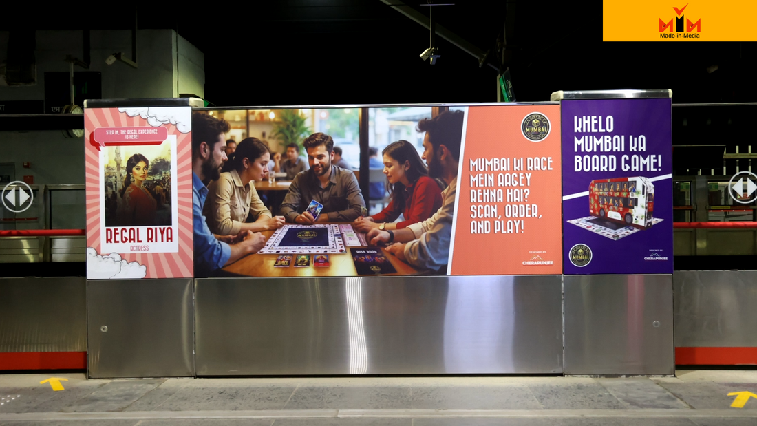 Mighty Mumbai takes over Mogra Metro Station! - Made in India